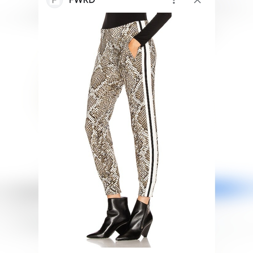 NORMA KAMALI python joggers